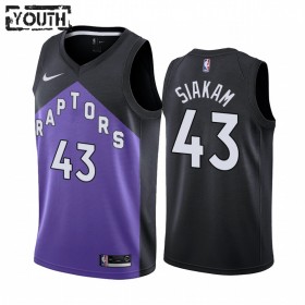 Dres Toronto Raptors Pascal Siakam 43 2020-21 Earned Edition Swingman - Dječji